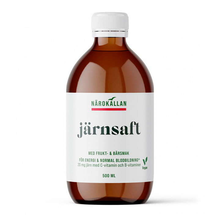 Järnsaft 500 ml i gruppen Hälsa / Kosttillskott / Vitaminer hos Rawfoodshop Scandinavia AB (2125)