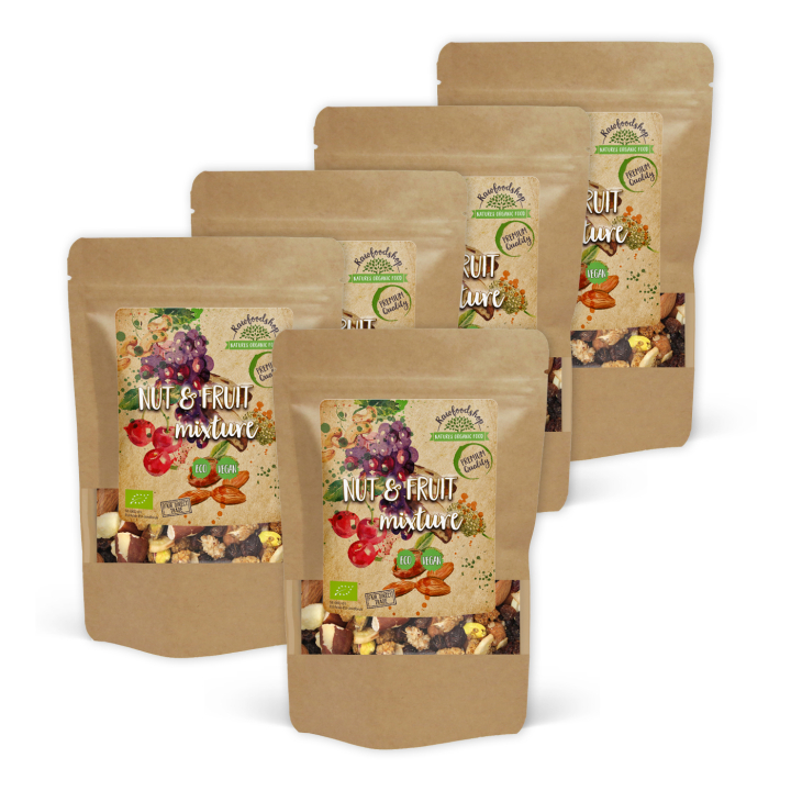 Nöt & Fruktmix EKO 250g x 5 paket i gruppen Råvaror & Dryck / Nötter hos Rawfoodshop Scandinavia AB (2135412-SET5)