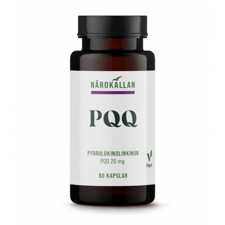 PQQ 60kaps i gruppen Kosttillskott / Övriga kosttillskott / Specialtillskott hos Rawfoodshop Scandinavia AB (2136)
