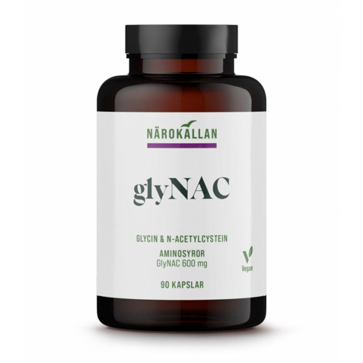 GlyNAC 90kaps i gruppen Kosttillskott / Proteiner & Aminosyror / Aminosyror hos Rawfoodshop Scandinavia AB (2139)