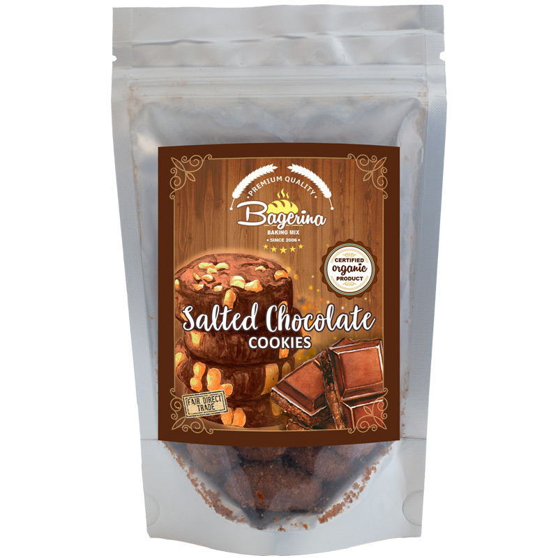 Saltade Chokladkakor 100g i gruppen Råvaror & Dryck / Bak & Matlagning / Bakmixar hos Rawfoodshop Scandinavia AB (21409-1)