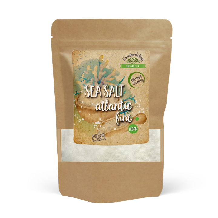 Havssalt Atlanten Finmalt 1kg i gruppen Råvaror & Dryck / Skafferiet / Kryddor hos Rawfoodshop Scandinavia AB (217041)