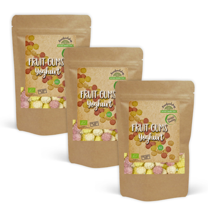 Skumgodis EKO 100g x 3 paket i gruppen Råvaror & Dryck / Godis & Choklad / Godis hos Rawfoodshop Scandinavia AB (220421-SET3)