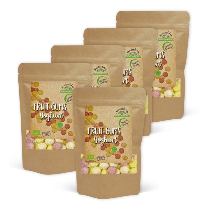 Skumgodis EKO 100g x 5 paket i gruppen Råvaror & Dryck / Godis & Choklad / Godis hos Rawfoodshop Scandinavia AB (220421-SET5)