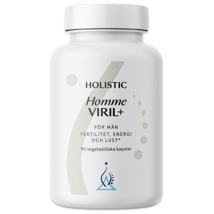 Holistic Homme Viril+ 90kaps i gruppen Kosttillskott / Övriga kosttillskott / Specialtillskott hos Rawfoodshop Scandinavia AB (22053)