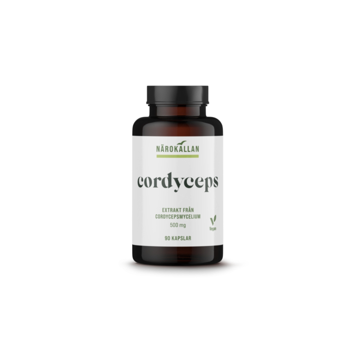 Cordyceps 500mg 90 kapslar i gruppen Kosttillskott / Örter & Växter / Svampar hos Rawfoodshop Scandinavia AB (2206)