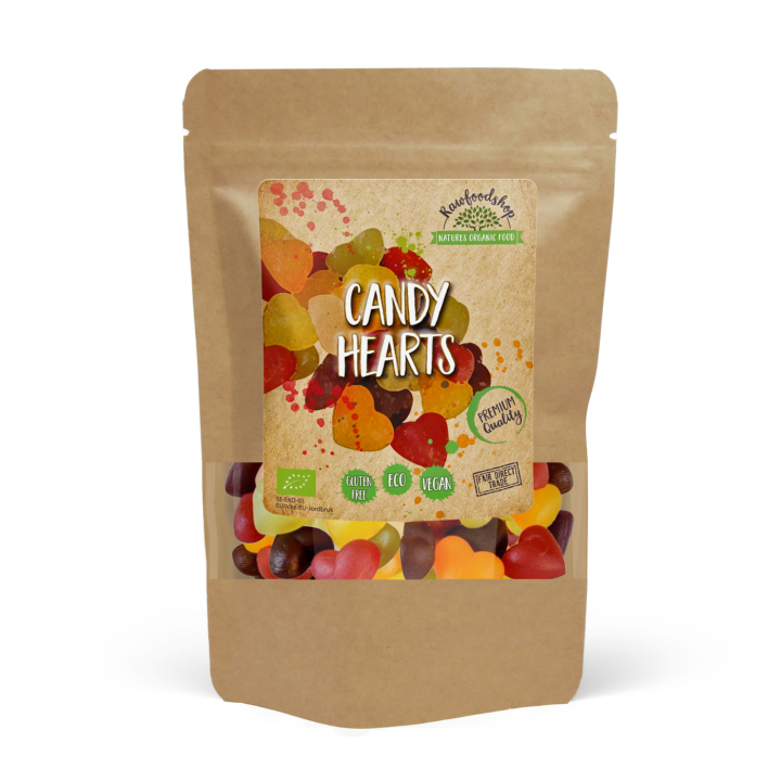Godishjärtan EKO 100g i gruppen Råvaror & Dryck / Godis & Choklad / Godis hos Rawfoodshop Scandinavia AB (221891)