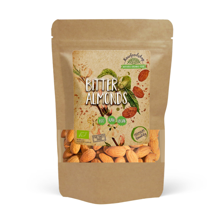 Bittermandel EKO 100g i gruppen Råvaror & Dryck / Mandel hos Rawfoodshop Scandinavia AB (22505)