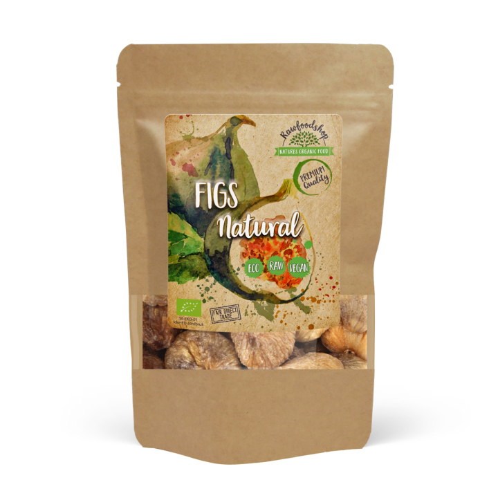 Fikon EKO 500g i gruppen Råvaror & Dryck / Frukt & Bär / Fikon hos Rawfoodshop Scandinavia AB (226771-1)