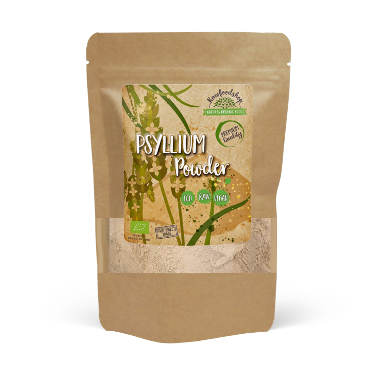 Psyllium Pulver EKO 250g i gruppen Råvaror & Dryck / Bak & Matlagning / Ingredienser Övriga hos Rawfoodshop Scandinavia AB (235922)