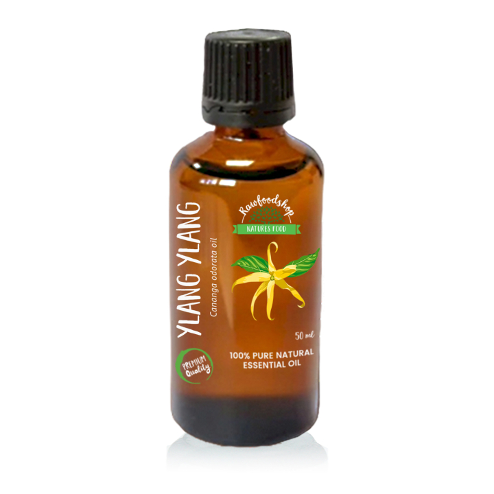 Ylang Ylang Eterisk Olja 50ml i gruppen Hud & Kropp / Naturlig DIY / Eteriska oljor hos Rawfoodshop Scandinavia AB (240-1)
