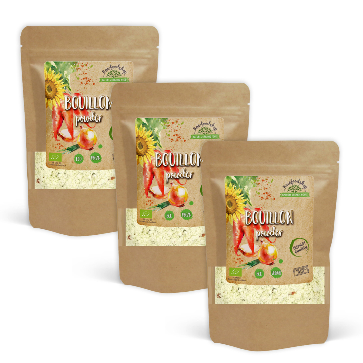 Buljong Socker & Jästfri EKO 220g x 3 paket i gruppen Råvaror & Dryck / Skafferiet / Smaksättning hos Rawfoodshop Scandinavia AB (29156220-SET3)