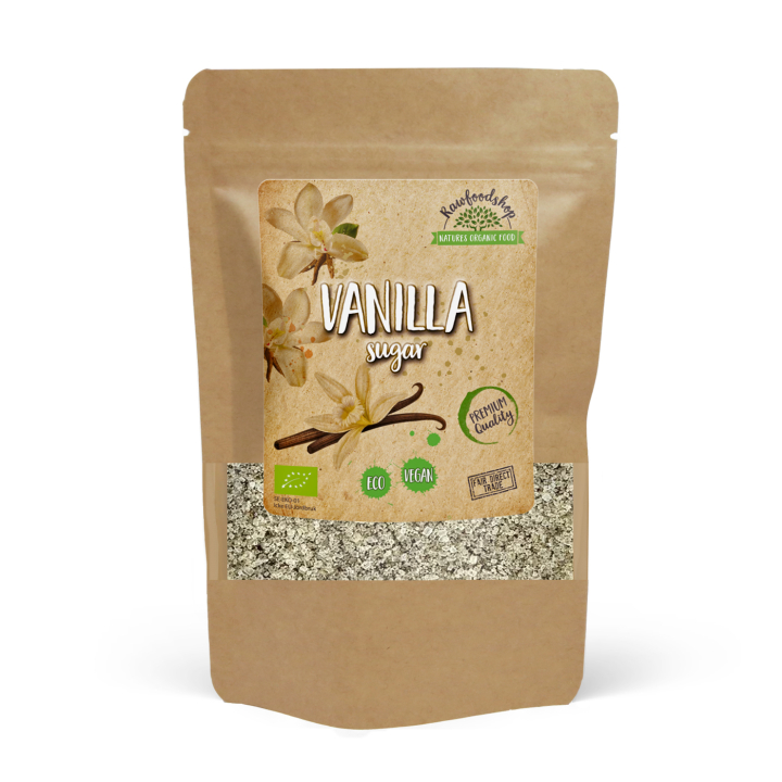 Vaniljsocker EKO 100g i gruppen Råvaror & Dryck / Bakning / Sötning / Alla sötning hos Rawfoodshop Scandinavia AB (29170-100)