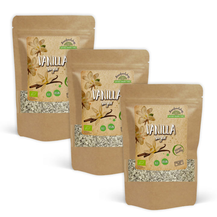 Vaniljsocker EKO 100g x 3 paket i gruppen Råvaror & Dryck / Bakning / Sötning / Alla sötning hos Rawfoodshop Scandinavia AB (29170100-SET3)