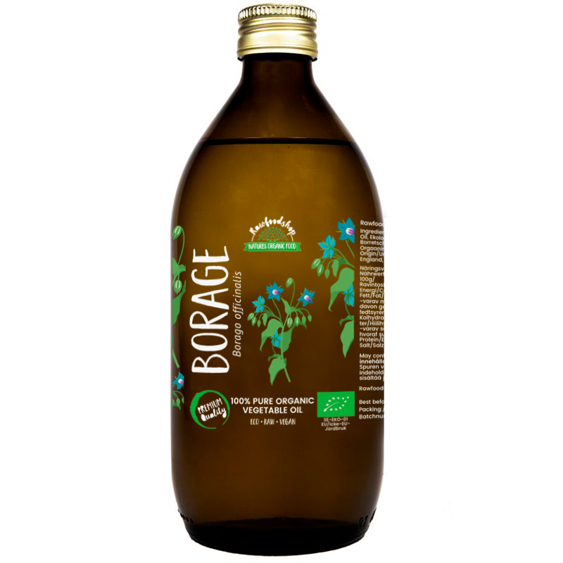 Gurkörtsolja kallpressad EKO 50ml i gruppen Kroppsvård / DIY Råvaror / Vegetabiliska Oljor hos Rawfoodshop Scandinavia AB (30051-1)