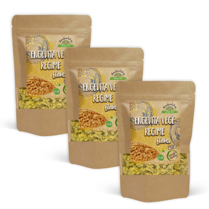 Engevita Vege Regime Näringsjäst Flakes 250g x 3 paket i gruppen Råvaror & Dryck / Skafferiet / Näringsjäst hos Rawfoodshop Scandinavia AB (321821925250-SET3)