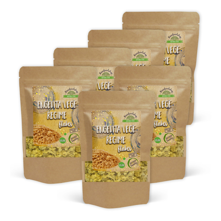 Engevita Vege Regime Näringsjäst Flakes 250g x 6 paket i gruppen Råvaror & Dryck / Skafferiet / Näringsjäst hos Rawfoodshop Scandinavia AB (321821925250-SET6)