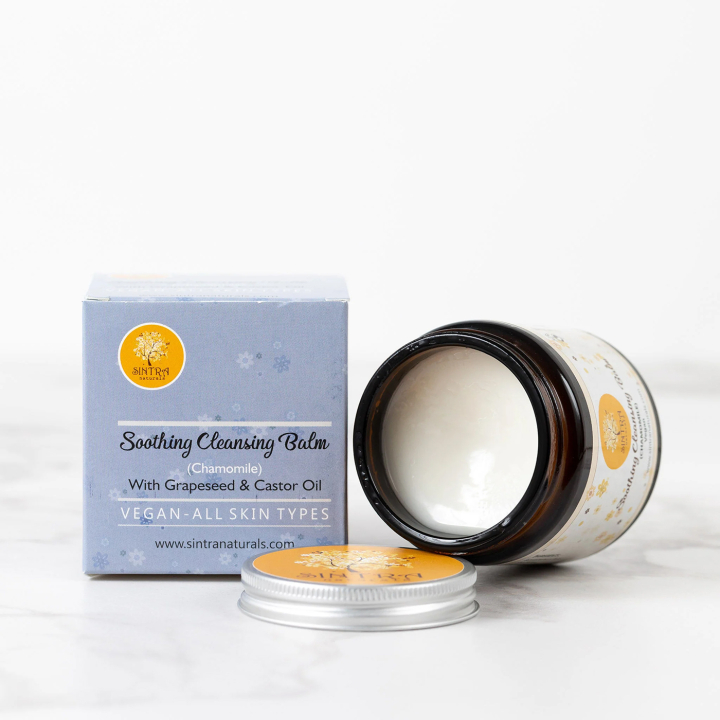 Cleansing Balm Kamomill 120ml i gruppen Hud & Kropp / Ansikte / Rengöring hos Rawfoodshop Scandinavia AB (330129)