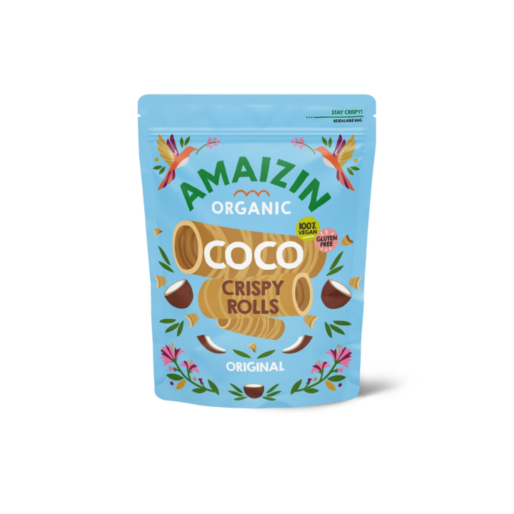 Coco Crispy Rolls EKO 140g i gruppen Råvaror & Dryck / Godis & Choklad / Snacks hos Rawfoodshop Scandinavia AB (39060)
