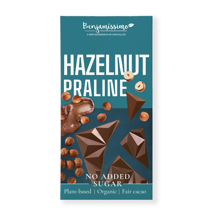 Choklad Pralin Sockerfri EKO 60g i gruppen Råvaror & Dryck / Godis & Choklad hos Rawfoodshop Scandinavia AB (3921)