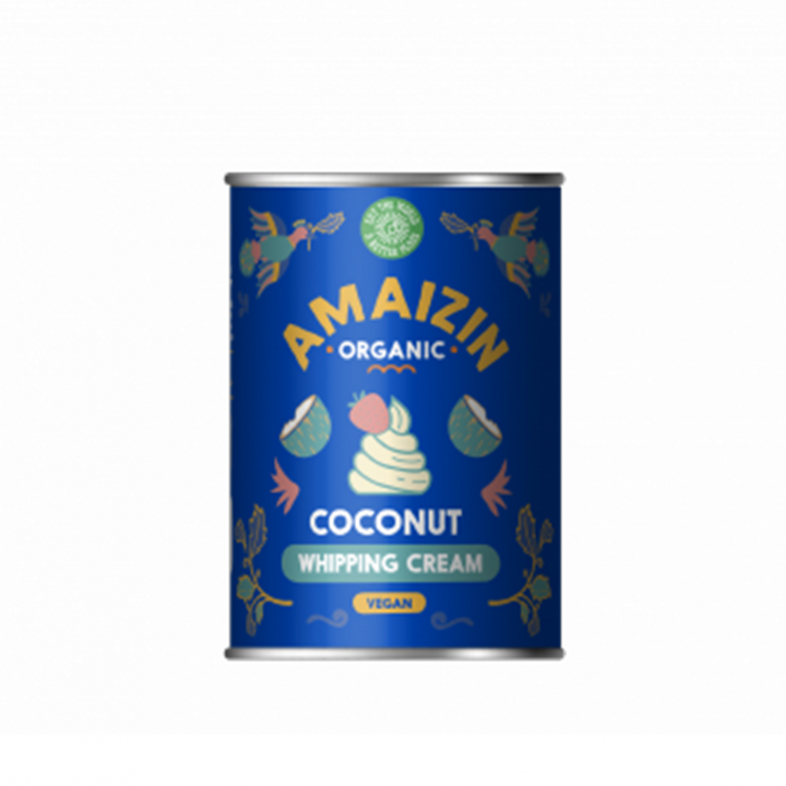 Amaizin Vispgrädde Kokos EKO 400ml i gruppen Råvaror & Dryck / Skafferiet / Smaksättning / Konserver hos Rawfoodshop Scandinavia AB (39520)