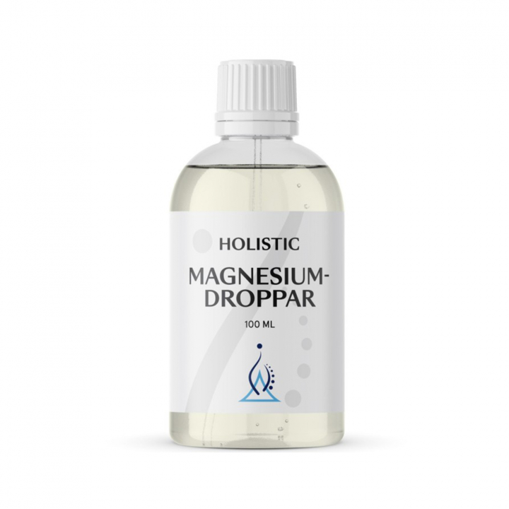 Holistic Magnesiumdroppar 100ml i gruppen Hälsa / Kosttillskott / Mineraler hos Rawfoodshop Scandinavia AB (40040)