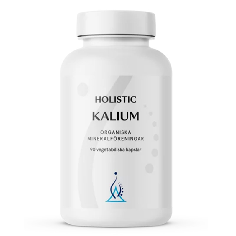 Holistic Kalium 250mg, 90kapslar i gruppen Kosttillskott / Mineraler / Övriga Mineraler hos Rawfoodshop Scandinavia AB (4040)
