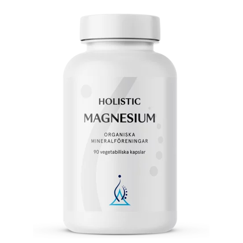 Holistic Magnesium 90kaps i gruppen Hälsa / Kosttillskott / Mineraler hos Rawfoodshop Scandinavia AB (4050)