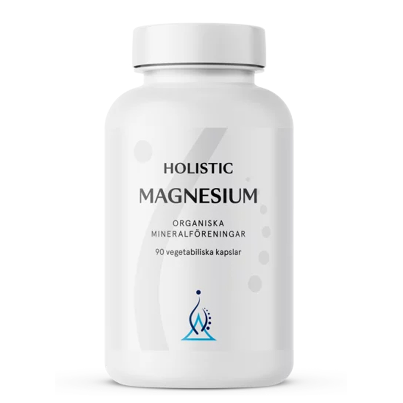 Holistic Magnesium 90kaps i gruppen Kosttillskott / Mineraler / Magnesium hos Rawfoodshop Scandinavia AB (4050)