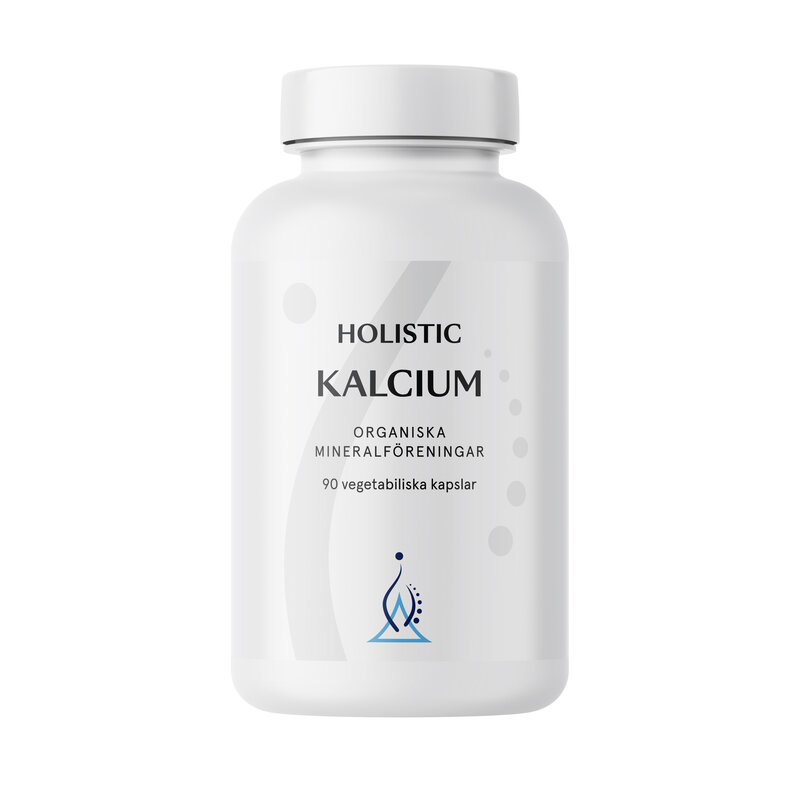 Holistic Kalcium 90kaps i gruppen Kosttillskott / Mineraler / Övriga Mineraler hos Rawfoodshop Scandinavia AB (4060)
