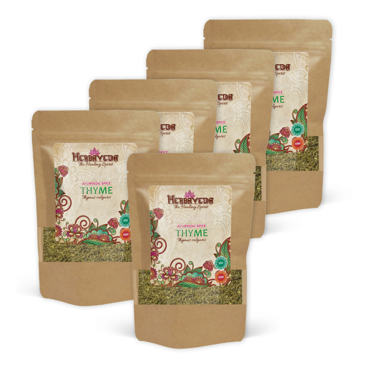 Timjan EKO 50g x 5 paket i gruppen Råvaror & Dryck / Skafferiet / Kryddor & Salt hos Rawfoodshop Scandinavia AB (40637-SET5)