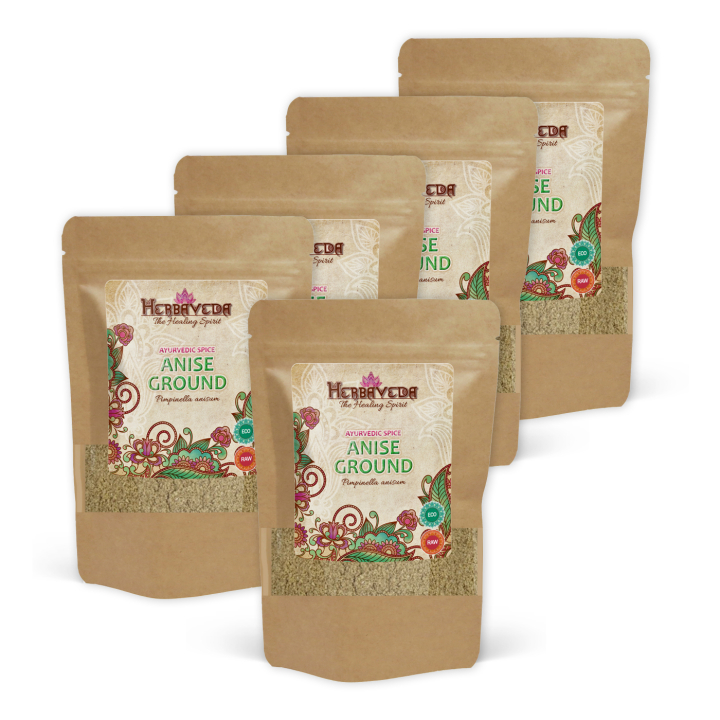 Anis Mald EKO 50g x 5 paket i gruppen Råvaror & Dryck / Skafferiet / Kryddor & Salt hos Rawfoodshop Scandinavia AB (406961-SET5)