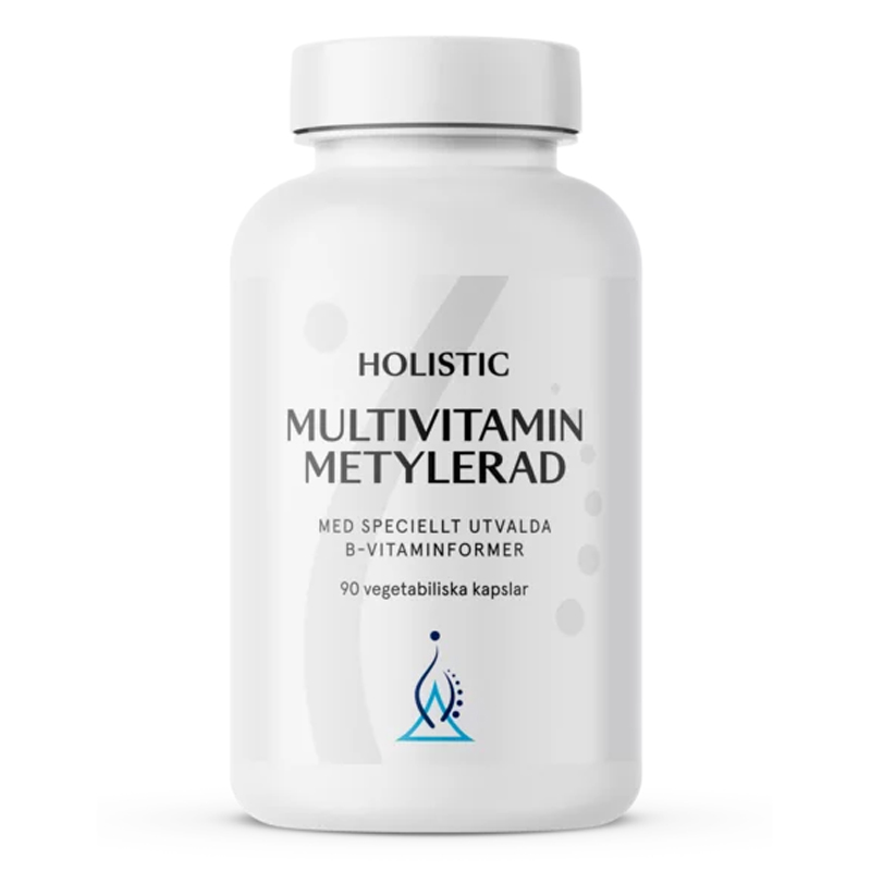 Holistic MultiVitamin Metylerad 90 kaps i gruppen Kosttillskott / Vitaminer / Multivitaminer hos Rawfoodshop Scandinavia AB (4120)