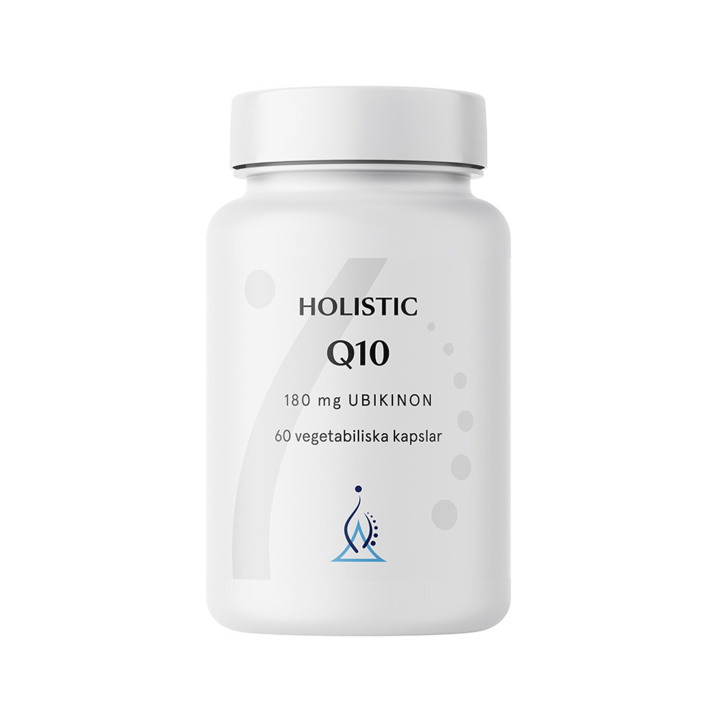 Holistic Q10 180mg, 60kaps i gruppen Kosttillskott / Övriga kosttillskott / Specialtillskott hos Rawfoodshop Scandinavia AB (41385)