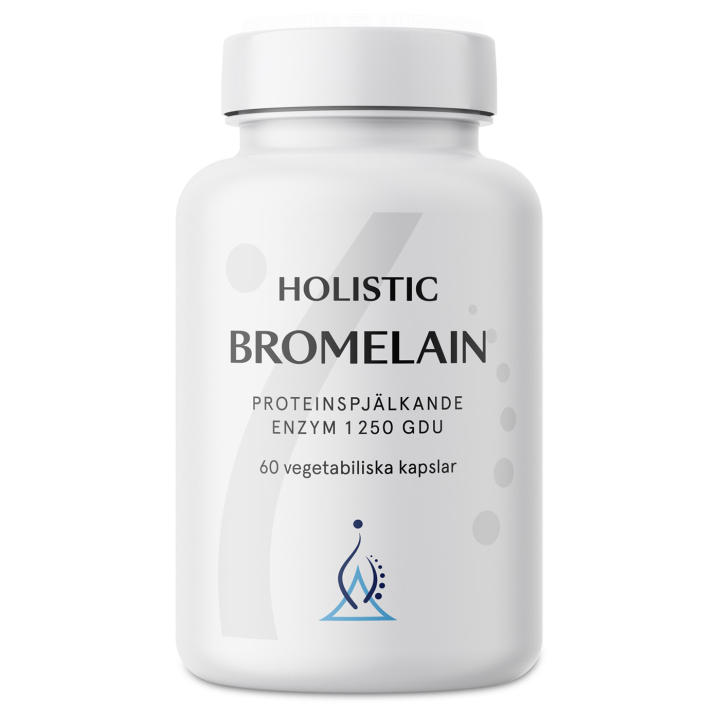 Holistic Bromelain 60kaps i gruppen Kosttillskott / Övriga kosttillskott / Enzymer hos Rawfoodshop Scandinavia AB (41395)
