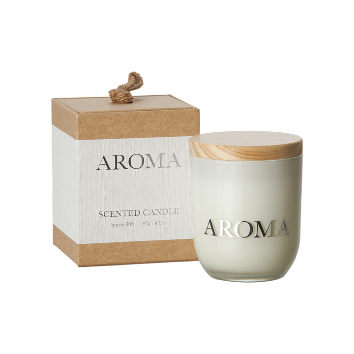 AROMA Doftljus M Exotic amber i gruppen Hem & Själ / Ritual & Ceremoni / Rökelse, Ljus & Dofter hos Rawfoodshop Scandinavia AB (420-061-01)