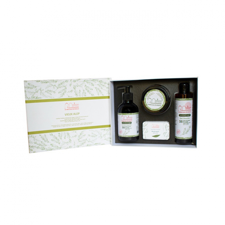 ALEPPO Gift Set i gruppen Hud & Kropp / Kropp / Handtvål hos Rawfoodshop Scandinavia AB (429123)