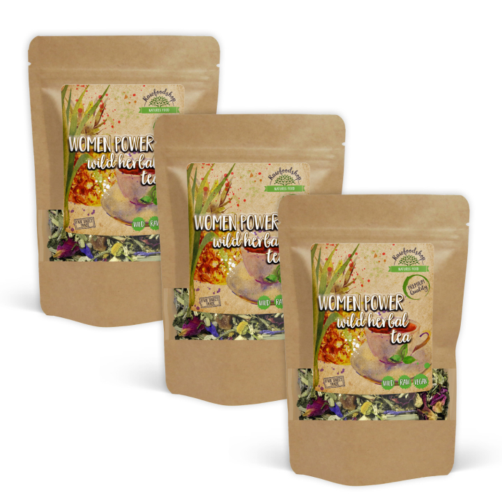 Women Power Vild Örtte 100g x 3 paket i gruppen Råvaror & Dryck / Drycker / Teer hos Rawfoodshop Scandinavia AB (43170-SET3)