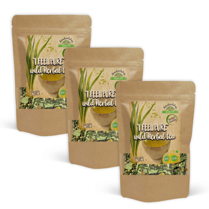 I Feel Pure Vild Örtte 100g x 3 paket i gruppen Råvaror & Dryck / Drycker / Teer hos Rawfoodshop Scandinavia AB (43181-SET3)