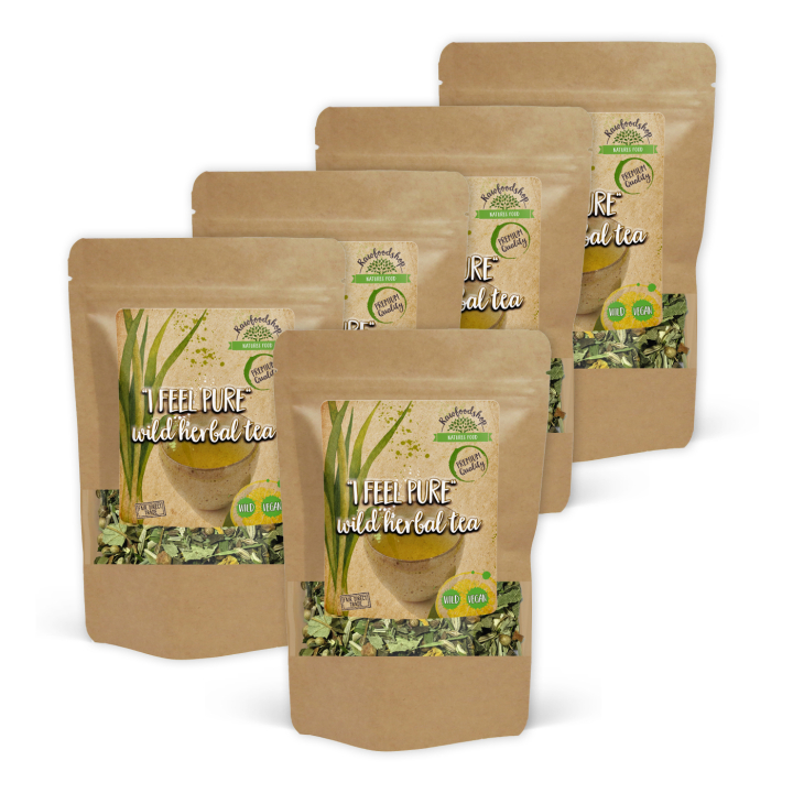 I Feel Pure Vild Örtte 100g x 5 paket i gruppen Råvaror & Dryck / Drycker / Teer hos Rawfoodshop Scandinavia AB (43181-SET5)