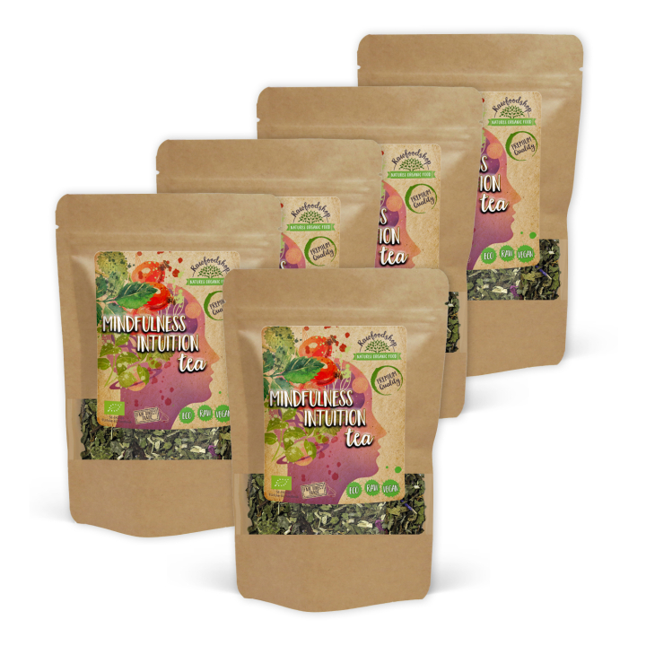 Mindfulness Intuition Te EKO 50g x 5 paket i gruppen Råvaror & Dryck / Drycker / Teer hos Rawfoodshop Scandinavia AB (437155-SET5)