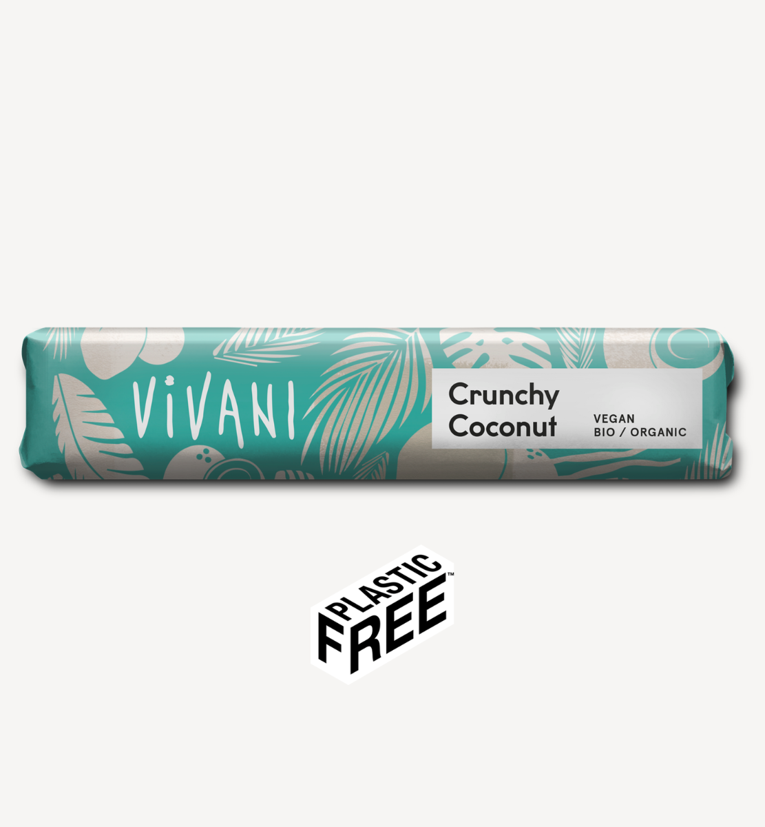 Vivani Crunchy Coconut Choklad EKO 35g i gruppen Råvaror & Dryck / Godis & Choklad / Choklad & Bars hos Rawfoodshop Scandinavia AB (4758)