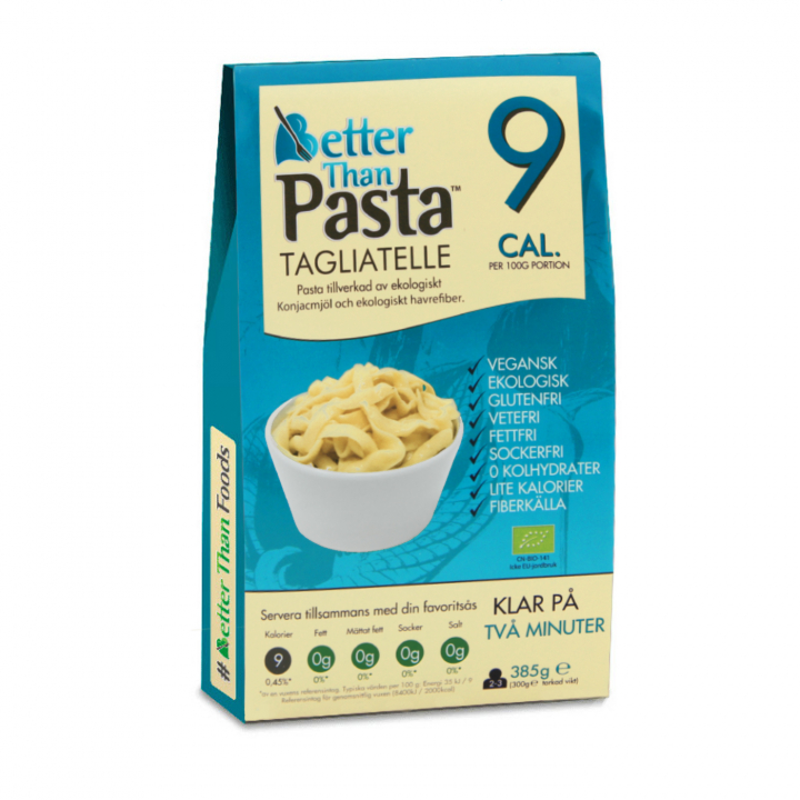 Better Than Tagliatelle EKO 385g i gruppen Råvaror & Dryck / Skafferiet / Pasta & Nudlar hos Rawfoodshop Scandinavia AB (479)