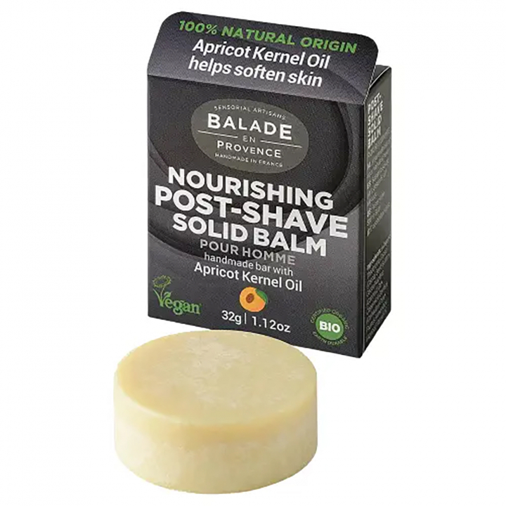 Aftershave Solid Balm För Män 32g i gruppen Kroppsvård / Färdiga produkter / Hudvård hos Rawfoodshop Scandinavia AB (500070)