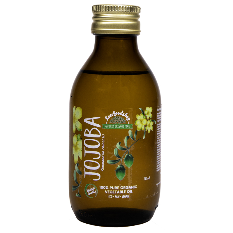 Jojobaolja EKO 150ml i gruppen Hud & Kropp / Naturlig DIY / Vegetabiliska Oljor hos Rawfoodshop Scandinavia AB (5041232)