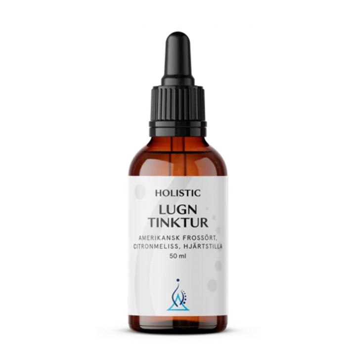 Holistic Lugn Tinktur 50ml i gruppen Kosttillskott / Örter & Växter / Örter hos Rawfoodshop Scandinavia AB (51200)