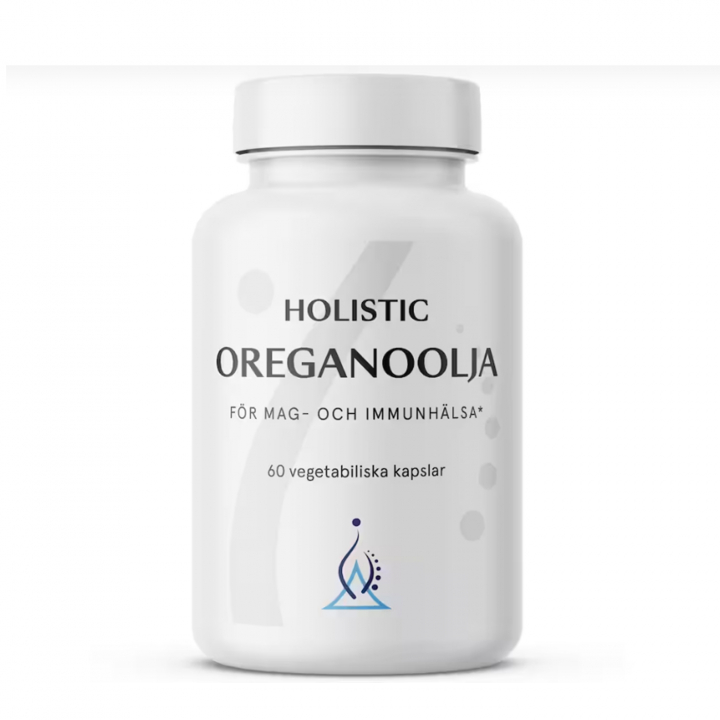 Holistic Oreganoolja 60kaps i gruppen Kosttillskott / Örter & Växter hos Rawfoodshop Scandinavia AB (51550)