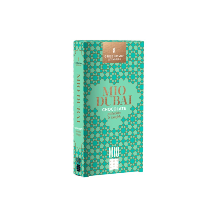 MIO Dubai Choklad 180g i gruppen Råvaror & Dryck / Godis & Choklad / Choklad & Bars hos Rawfoodshop Scandinavia AB (5605)