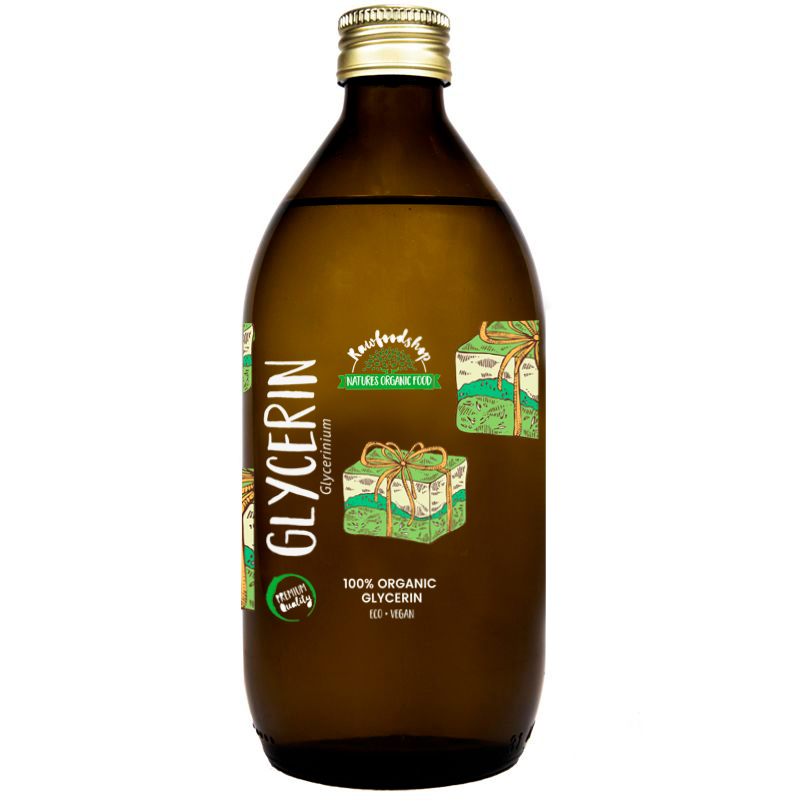 Glycerin EKO 500 ml i gruppen Hud & Kropp / Naturlig DIY / Naturliga tillsatser hos Rawfoodshop Scandinavia AB (6020055)
