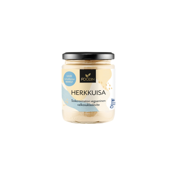 Herkkuisa Vit Chokladkräm Sockerfri 240g i gruppen Råvaror & Dryck / Skafferiet / Smör & Krämiga Pålägg hos Rawfoodshop Scandinavia AB (6430048230093)